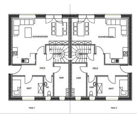 Foto - Doppelhaushälfte in Drebber zur Miete