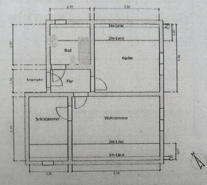 Foto - 2 Zimmer Dachgeschoßwohnung zur Miete in Werder (Havel)