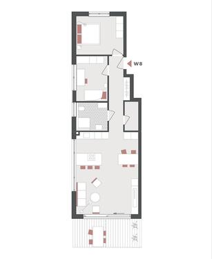 Foto - Etagenwohnung in Bodelshausen zur Miete