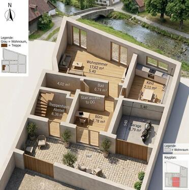 Foto - 4 Zimmer Einfamilienhaus in Rheinzabern