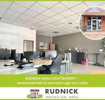 RUDNICK bietet SICHTBARKEIT – Gewerbeeinheit in zentraler Lage von Luthe - Wunstorf