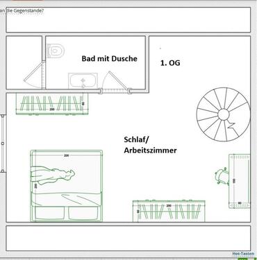 Foto - 1 Zimmer Doppelhaushälfte zur Miete in Osnabrück