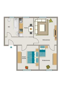Foto - Etagenwohnung zur Miete in Gelsenkirchen