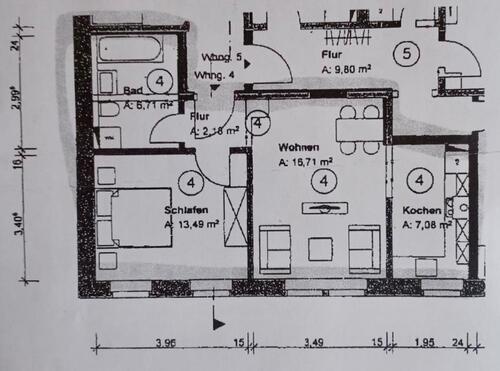 Foto - Etagenwohnung zur Miete in Leipzig