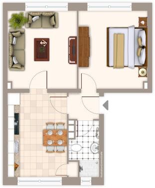 Foto - Attraktive 2-Zimmer-Etagenwohnung in Mönchengladbach – Ideal für kleine Familien!