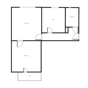 Foto - 2 Zimmer Etagenwohnung zur Miete in Lübeck