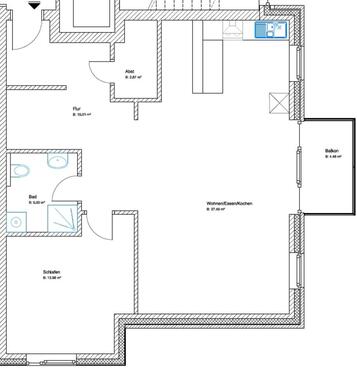 Foto - 3- Zimmerwohnung in Zentrum von Sögel ab 01.07.26 zur Miete