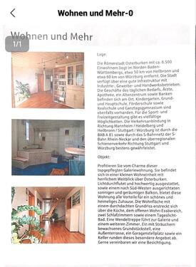 Foto - 4 Zimmer Mehrfamilienhaus, Wohnhaus in Osterburken