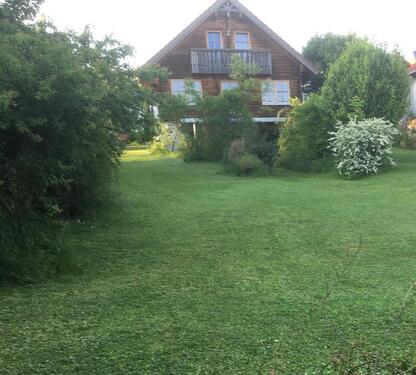 Foto - Hier fühlen Sie sich wohl! Holzblockhaus mit großem Grundstück
