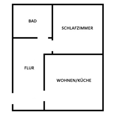 Foto - 2 Zimmer Etagenwohnung zum Kaufen in Bochum