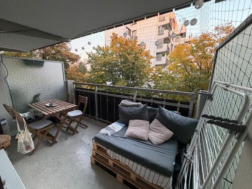 Foto - sehr ruhige 2-Zimmerwohung mit Balkon ins Grüne