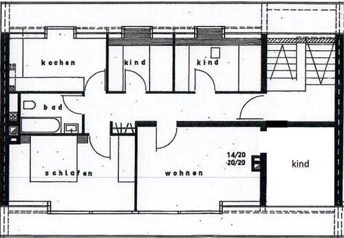 Foto - 6 Zimmer Dachgeschoßwohnung in Saarbrücken