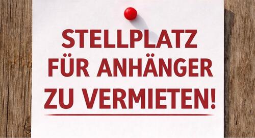 Foto - Abstellplatz für Anhänger in Mannheim zu vermieten