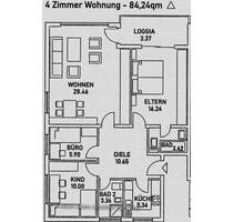 4 zimmer Wohnung, frisch saniertFrei ab Mai, Balkon, 2 Bäder - Celle Altencelle