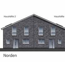 Neubau-Doppelhaushälfte mit Carport Nr 2 - Nordenham