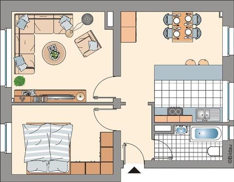 Foto - 3 Zimmer Etagenwohnung zur Miete in Gelsenkirchen