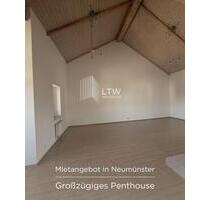 Charmantes Penthouse mit Dachterrasse in Neumünster