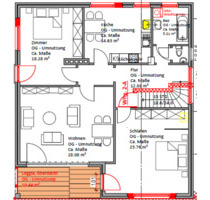 Großzügige 3 Zimmer Wohnung mit Balkon und Garten zum 01.06.26 - Schneverdingen