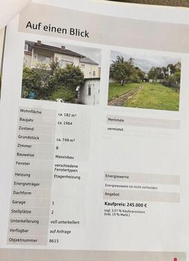 Foto - 8 Zimmer Einfamilienhaus zum Kaufen in Mayen
