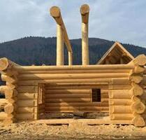 MUSTERHAUS - Naturstammhaus Blockhaus – ca. 70 m² – Rohbau - Dresden Neustadt
