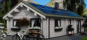 Foto - Blockbohlenhaus mit Grundstück extrem gut gedämmt