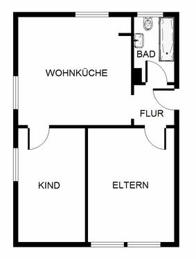 Foto - Erdgeschoßwohnung in Gelsenkirchen zur Miete