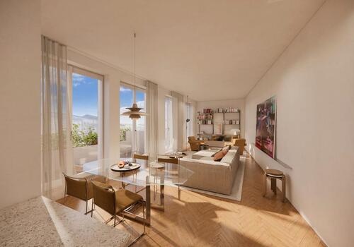 Foto - Erstklassiges Gründerzeit-Apartment mit luxuriöser Ausstattung und Süd-Balkon