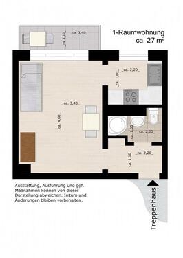 Foto - 1 Zimmer Etagenwohnung in Dessau-Roßlau