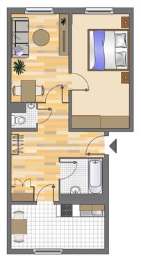 Foto - 2 Zimmer Erdgeschoßwohnung zur Miete in Neuss