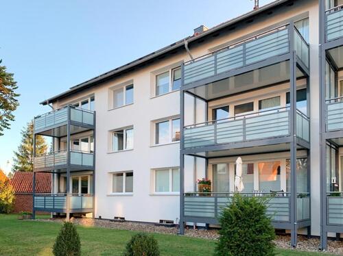 Foto - Schöner, großer Balkon, moderne 3-Zimmer-Wohnung im 1. OG, zentrale Lage in Mellendorf, Wedemark