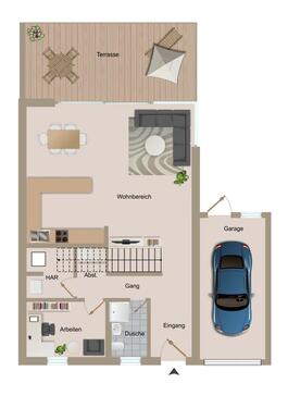 Foto - 5 Zimmer Doppelhaushälfte zur Miete in Rötha