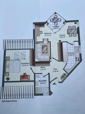 Foto - 2 12 Wohnung - 250.000,00&nbsp;EUR Kaufpreis, ca.&nbsp; 66,00&nbsp;m&sup2;