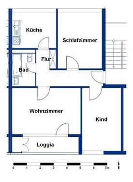 Foto - 3 Zimmer Etagenwohnung zur Miete in Wolfsburg
