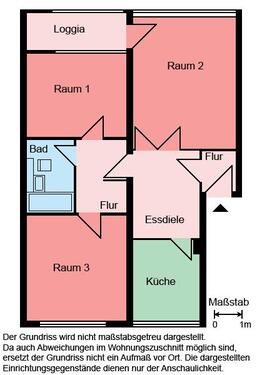 Foto - Demnächst frei! 3-Zimmer-Wohnung in Unna Königsborn