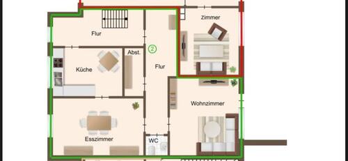 Foto - Etagenwohnung zur Miete in Großenkneten