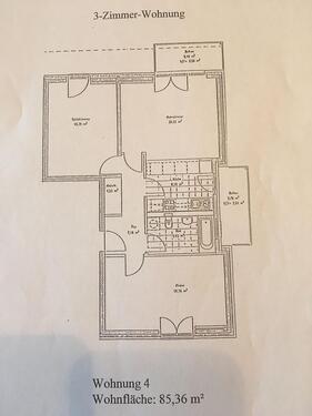 Foto - 3 Zimmer Etagenwohnung zur Miete in Schwerin