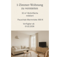 Möblierte 1-Zimmer-Wohnung in Tübingen ab 01.02.2026 zu vermieten