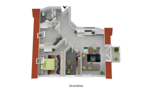 Foto - Etagenwohnung zur Miete in Scheeßel
