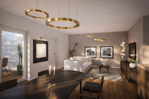 Foto - *NEUBAU* Barrierefreie 3-Zi.-ETW mit Terrasse im Mosacherweg 36