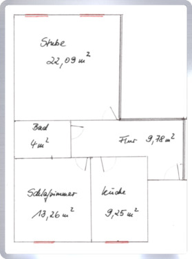 Foto - 2 Zimmer Etagenwohnung zur Miete in Rochlitz