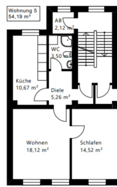 Foto - 2 Zimmer Etagenwohnung in Gelsenkirchen