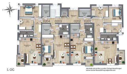 Foto - 3 Zimmer Etagenwohnung in Neubrandenburg