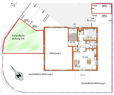 Foto - 2,5- Zimmer Wohnung 71m2 Oberschneiding