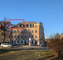 Geräumige 3-Raum-Dachgeschosswohnung mit viel Platz in Chemnitz-K