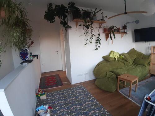Foto - helle 2-Zi-Wohnung mit großer Dachterrasse im 2.OG