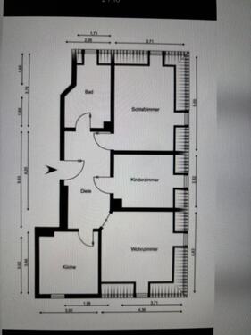 Foto - 3 Zimmer Dachgeschoßwohnung zur Miete in Heidenau