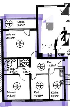 Foto - 3 Zimmer Etagenwohnung zum Kaufen in Oerlinghausen