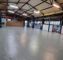 Gewerbehalle Produktion 851m² + Büro mit 2t, 4t und 10t Kran - Burbach