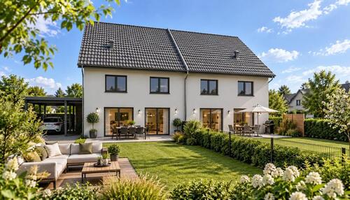Foto - hr neues Zuhause mit Charakter – moderne Doppelhaushälfte in zent