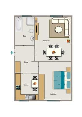 Foto - Etagenwohnung zur Miete in Dortmund